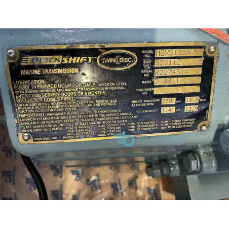 Twin Disc MGX-5135A Gearbox Marine