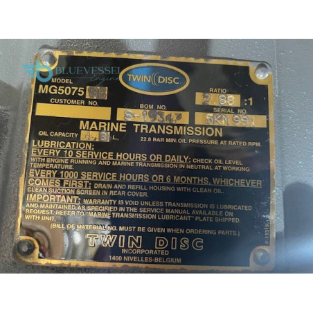 Twin Disc MG-5075SC Marine Gearbox