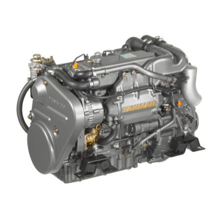 Yanmar 4JH4-HTE Inboard Diesel Engine 110-HP