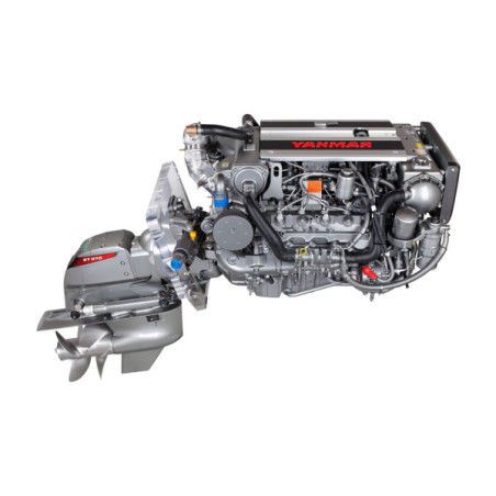Yanmar 8LV370 Inboard Diesel Engine 370-HP