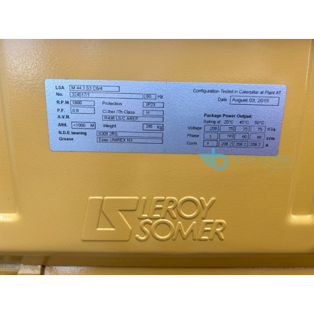 2015 Caterpillar C4.4 ACERT Tier 3 Marine Generator