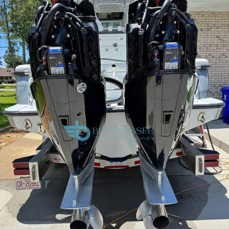 Pair 2024 Mercury 4-Stroke 400 HP Outboard Motors